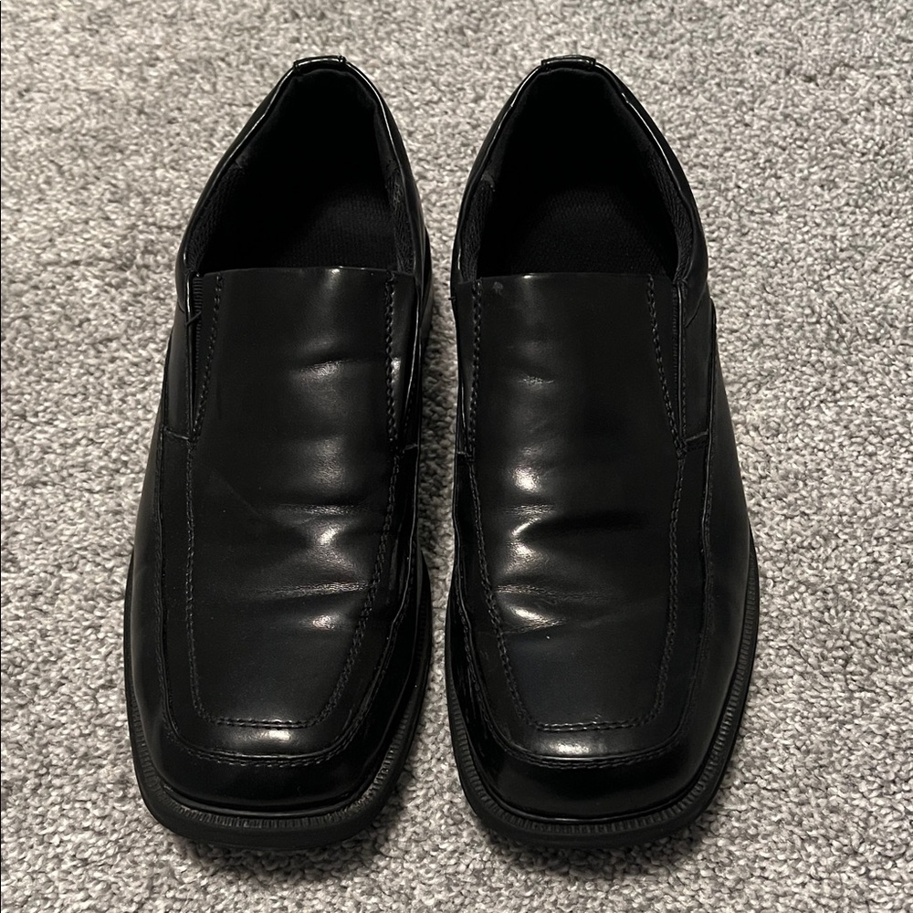 Elegant Black Slip-On Loafers for Men